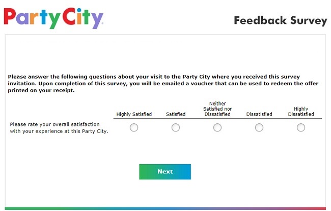PartyCityFeedback - Win $100 - Party City Survey