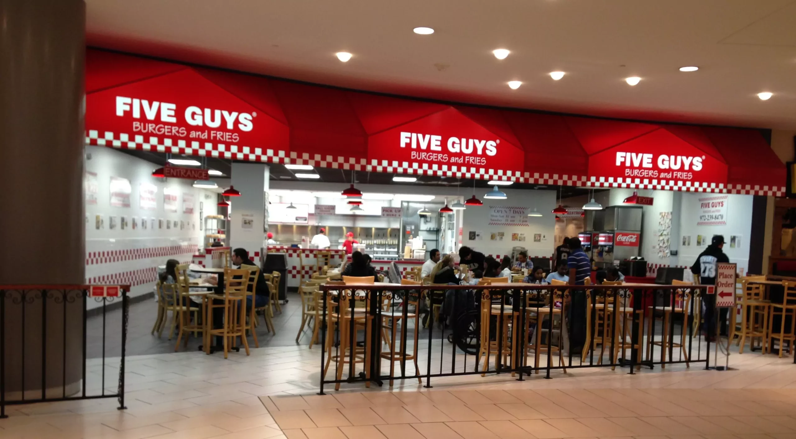 www.Fiveguys.comSurvey Validation code